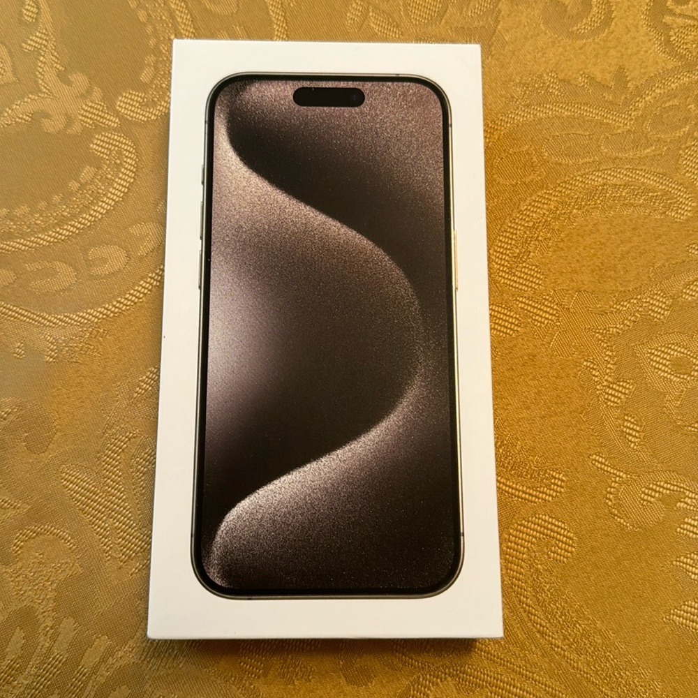 Apple i Phone 15 Pro Empty Box only